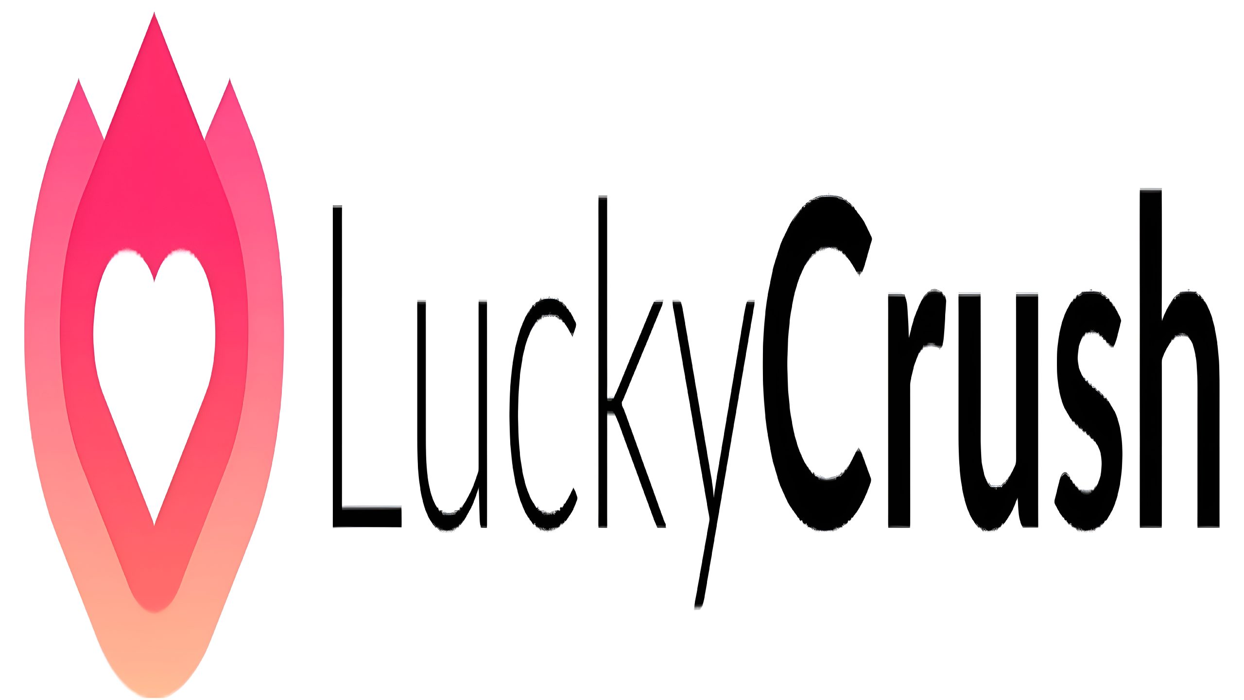 Luckycrush logo - random video chat platform for instant global connections"