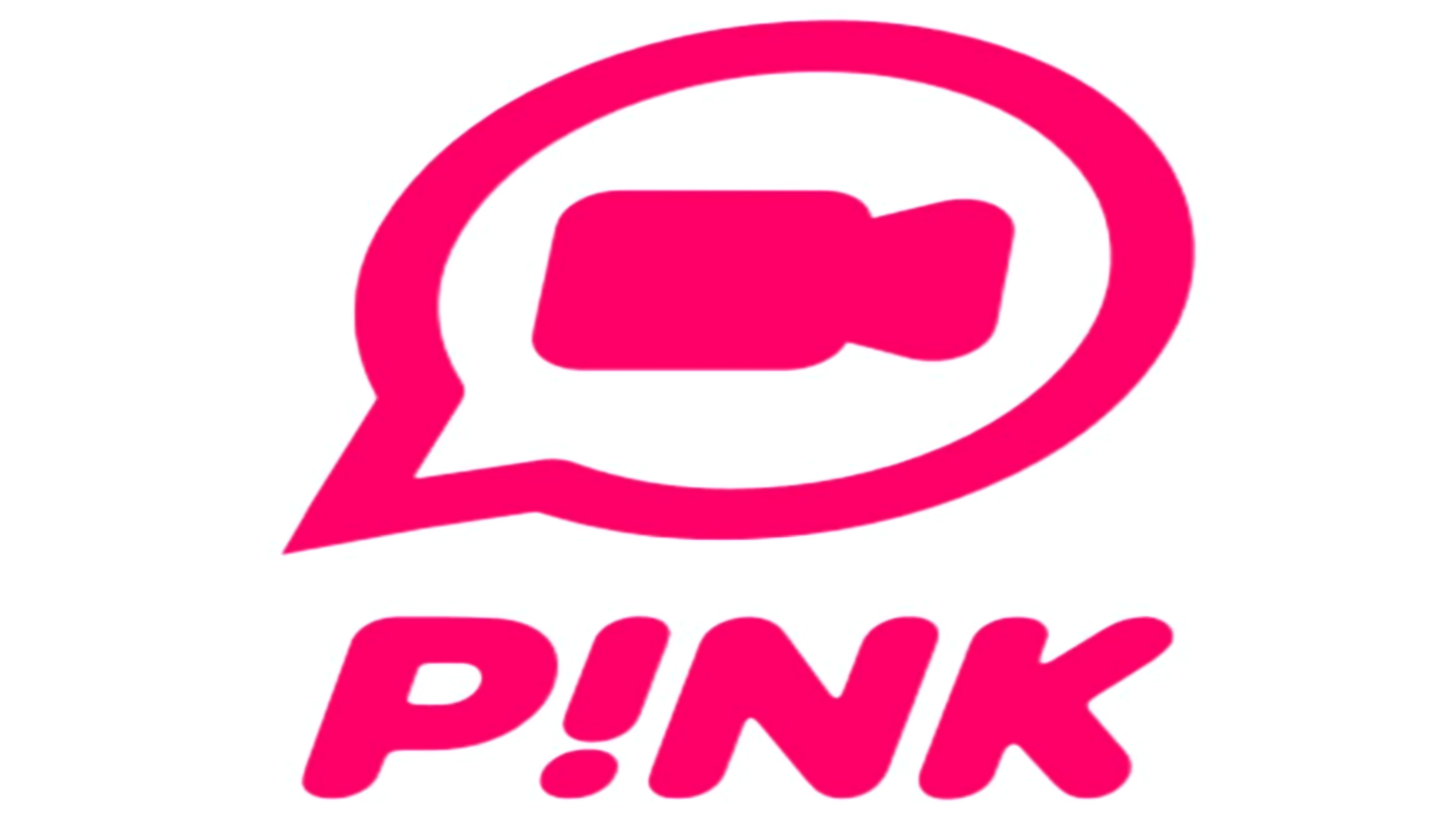 Pink Video Chat logo – free chat with girls, anonymous cam chat, live video chat, and random chat platform.