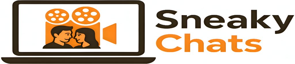 SneakyChats footer logo for random video chat, chat with girls, anonymous chat with strangers, and live global connections online