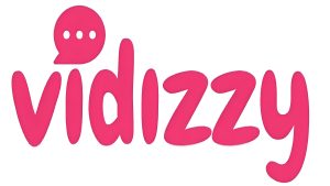 Vidizzy brand logo representing online video chat platform