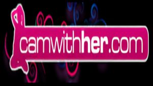 CamWithHer logo – live webcam platform for chatting with girls, random video chat, and anonymous adult conversations