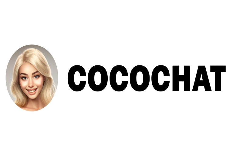Cocochat logo for free cam chat and random video chat Omegle alternative site