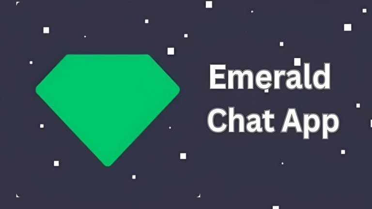 Emerald Chat homepage screenshot of online cam platform for random video chat, cam to cam, and live face-to-face interactions