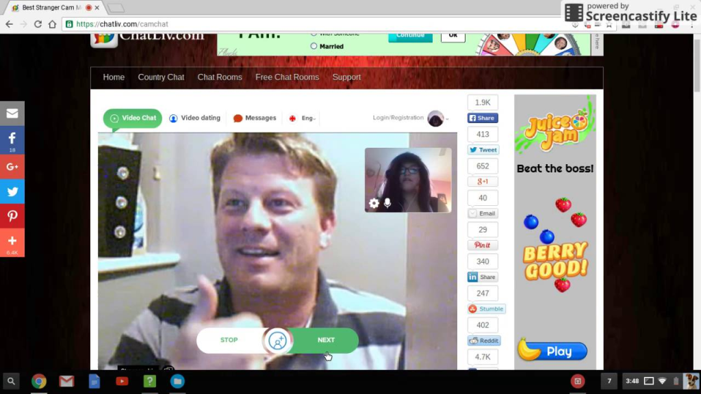 Chatliv cam live with girls using random pairing system for online cam-to-cam video chat