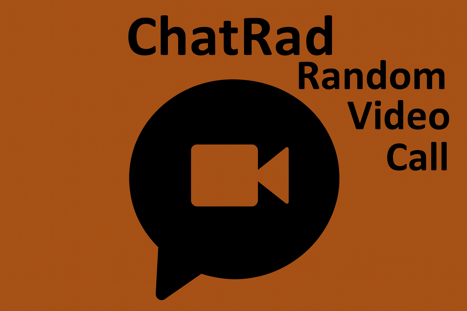 Screenshot of Chatrad homepage showing random video chat rooms and live cam2cam connections for free chatting with strangers worldwide.