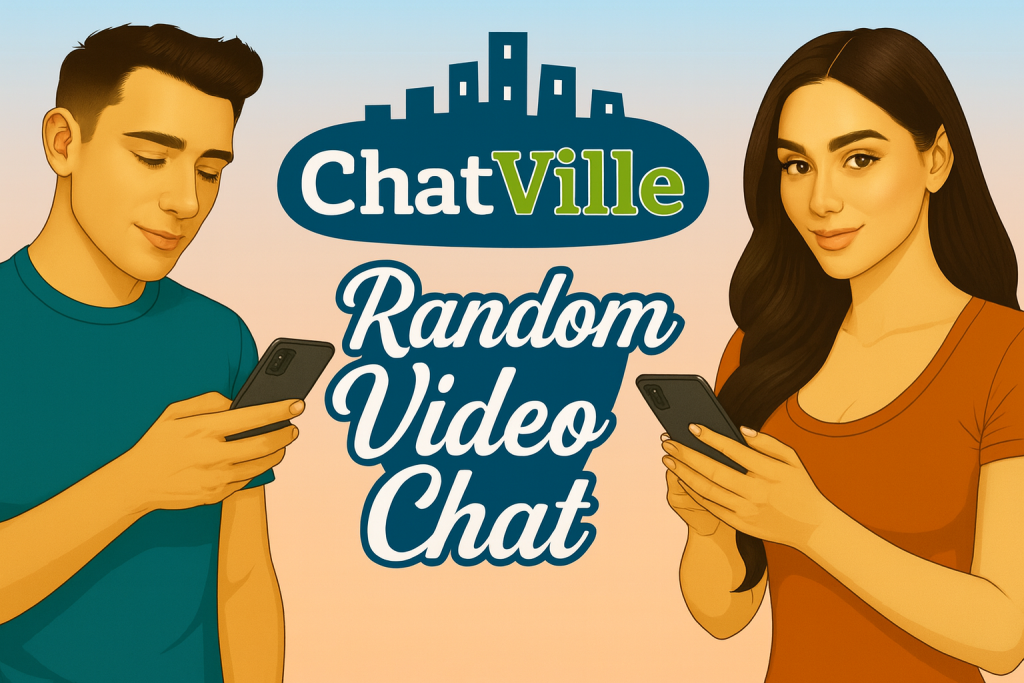 People chatting on Chatville random video chat app – live cam2cam connection and Omegle alternative for meeting new people instantly.