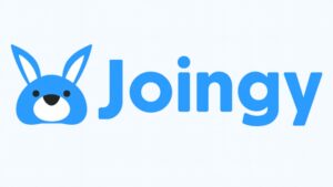Joingy logo for random video chat, free cam chat, cam to cam, and anonymous chat platform to talk to strangers online.