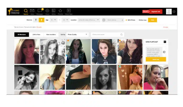 OneNightFriend homepage showing cam2cam chat and free chat rooms where users can connect, talk to strangers, and enjoy live cam sessions.