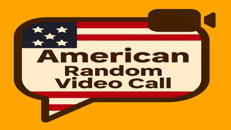 American random video call platform showing live chat with strangers in the USA