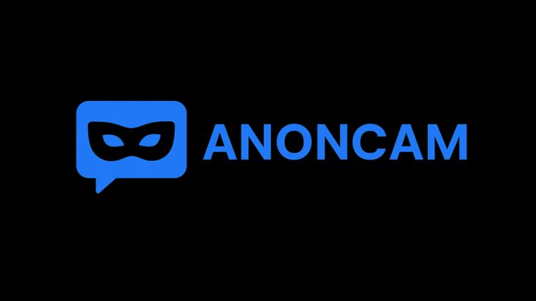 AnonCam logo for online video chat and Omegle alternative platform