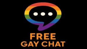 Free gay chat keyword icon representing live gay video chat, male cam chat, anonymous gay chat rooms, and 1v1 gay stranger interactions
