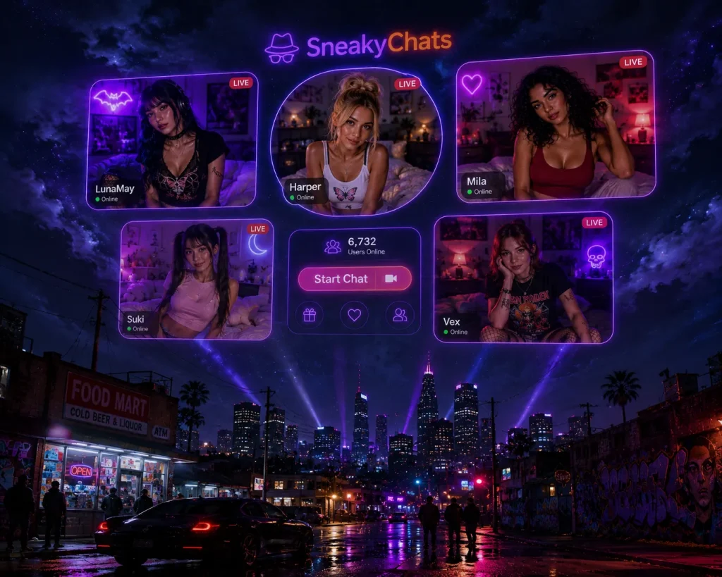 Users exploring 18+ video chat during live stranger conversation
