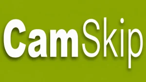CamSkip logo for random video chat platform