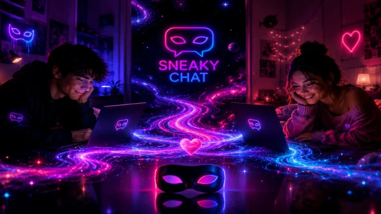 Casual chat logo for online chat platform