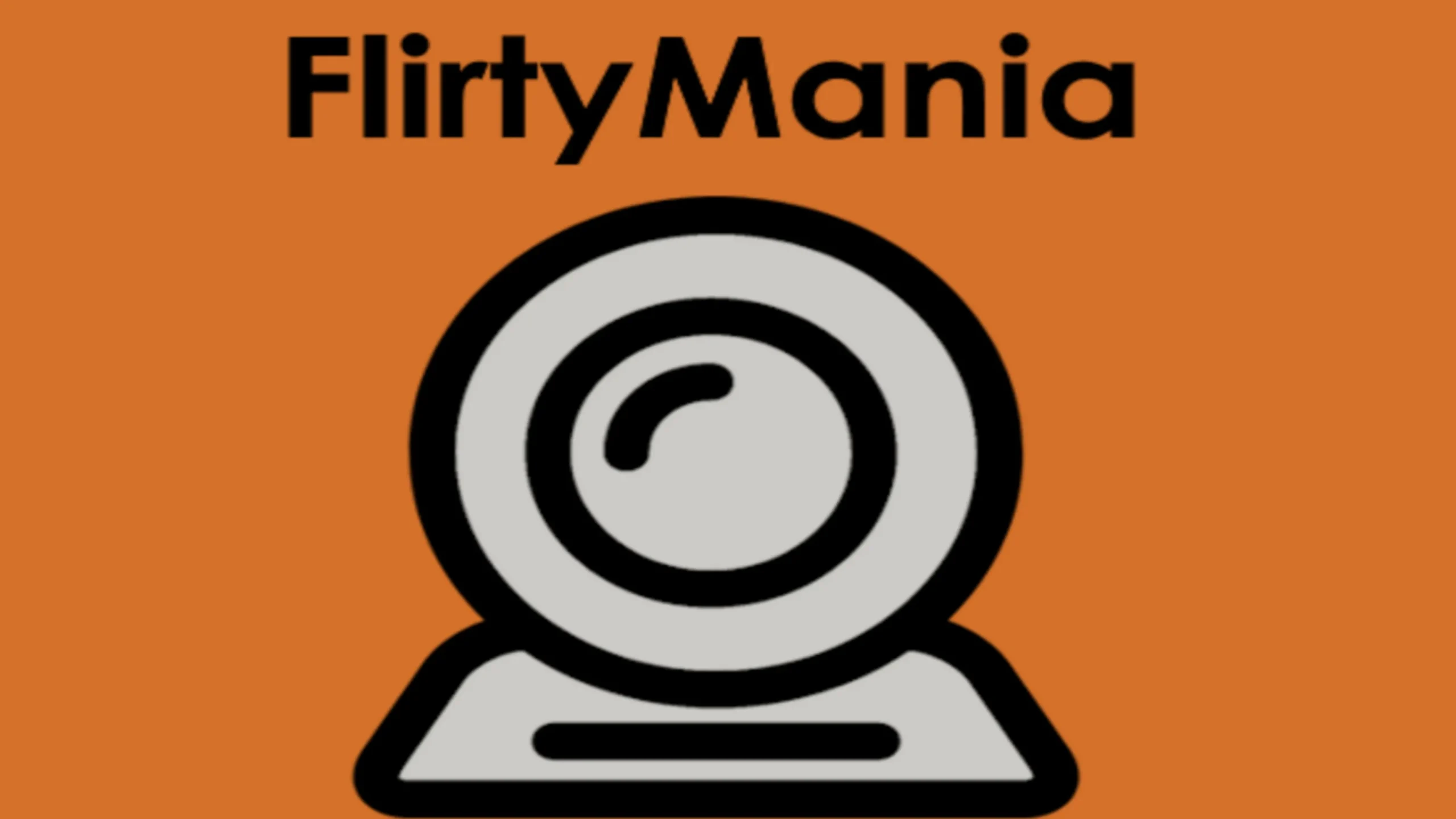 Flirtymania alternative logo for random video chat platform