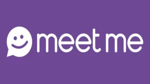 MeetMe logo for social dating and live chat platform