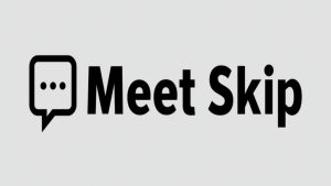 MeetSkip alternative logo for random video chat platform