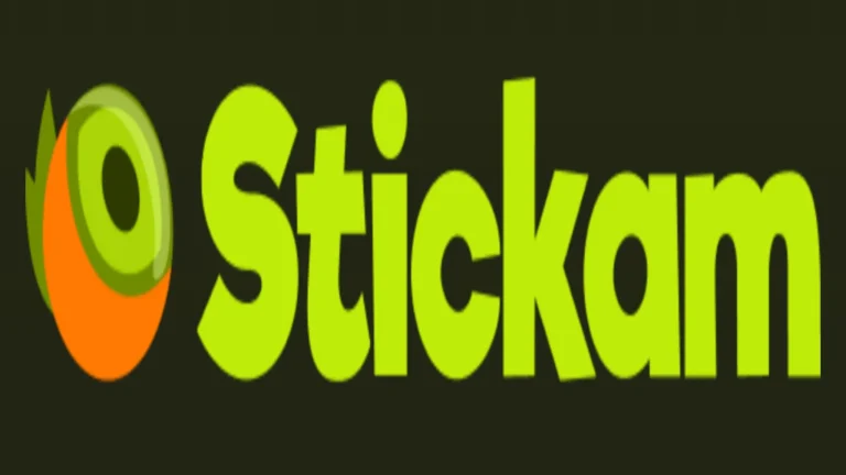 Stickam logo for live video chat platform