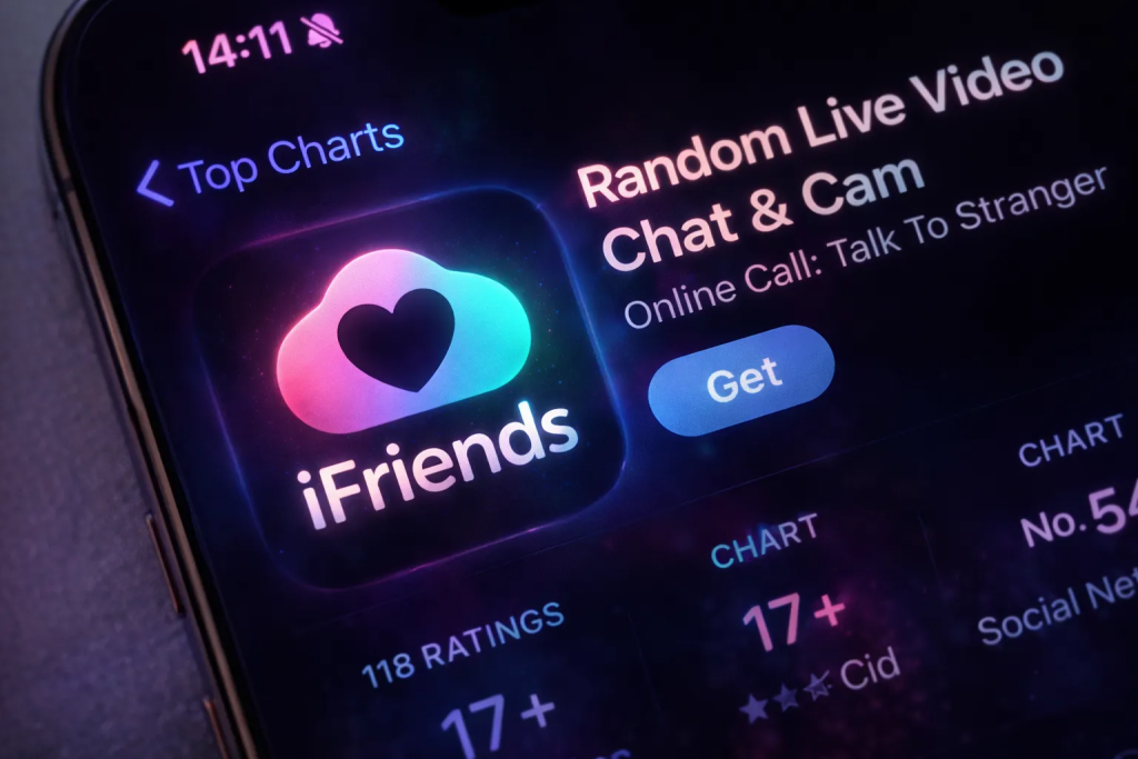 iFriends homepage for adult webcam chat online
